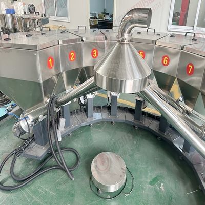 Automatic Plastic Mixer Machine with 1-50Kg Ingredient Range and 5-20G High Precision Weighing for PVC/SPC/WPC