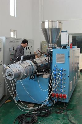 Window / Door Profile Extrusion Machine , Plastic Extruder PVC Raw Material