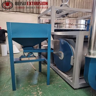 80 Mesh Disc Blade PVC Pulverizer Machine 500kg/H